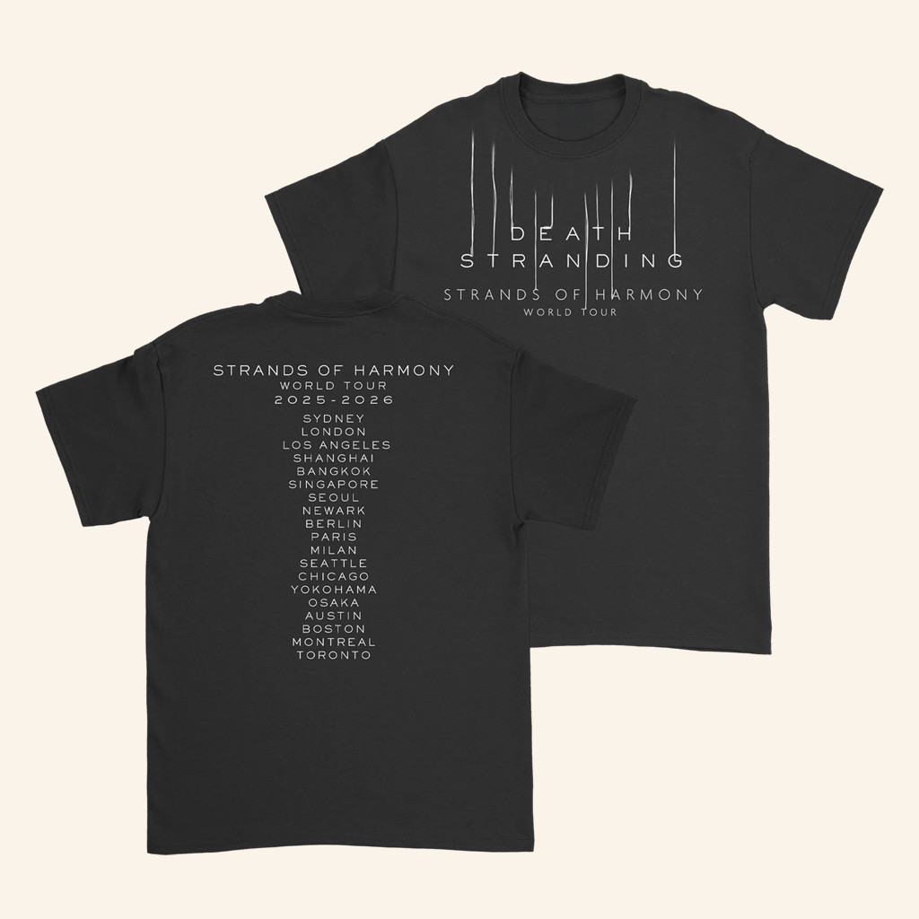 Death Stranding Concert Merch Strands World Tour T-Shirt Christmas Ideas For Boyfriend