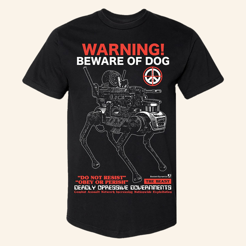 Death Traitors Merch Beware Of Dog Shirt Christmas Gifts For Boyfriend