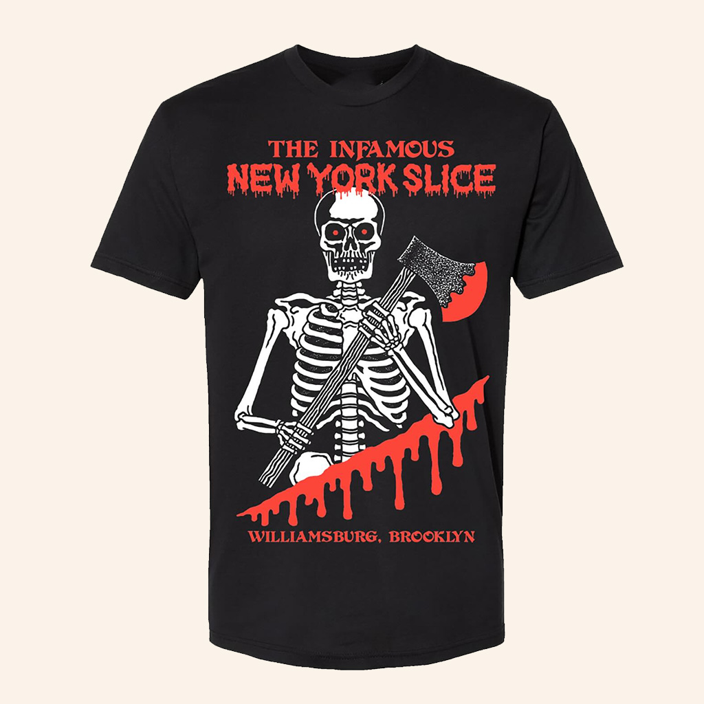 Death Traitors Merch The Infamous New York Slice Williamsburg Brooklyn T-Shirt Gifts For Him