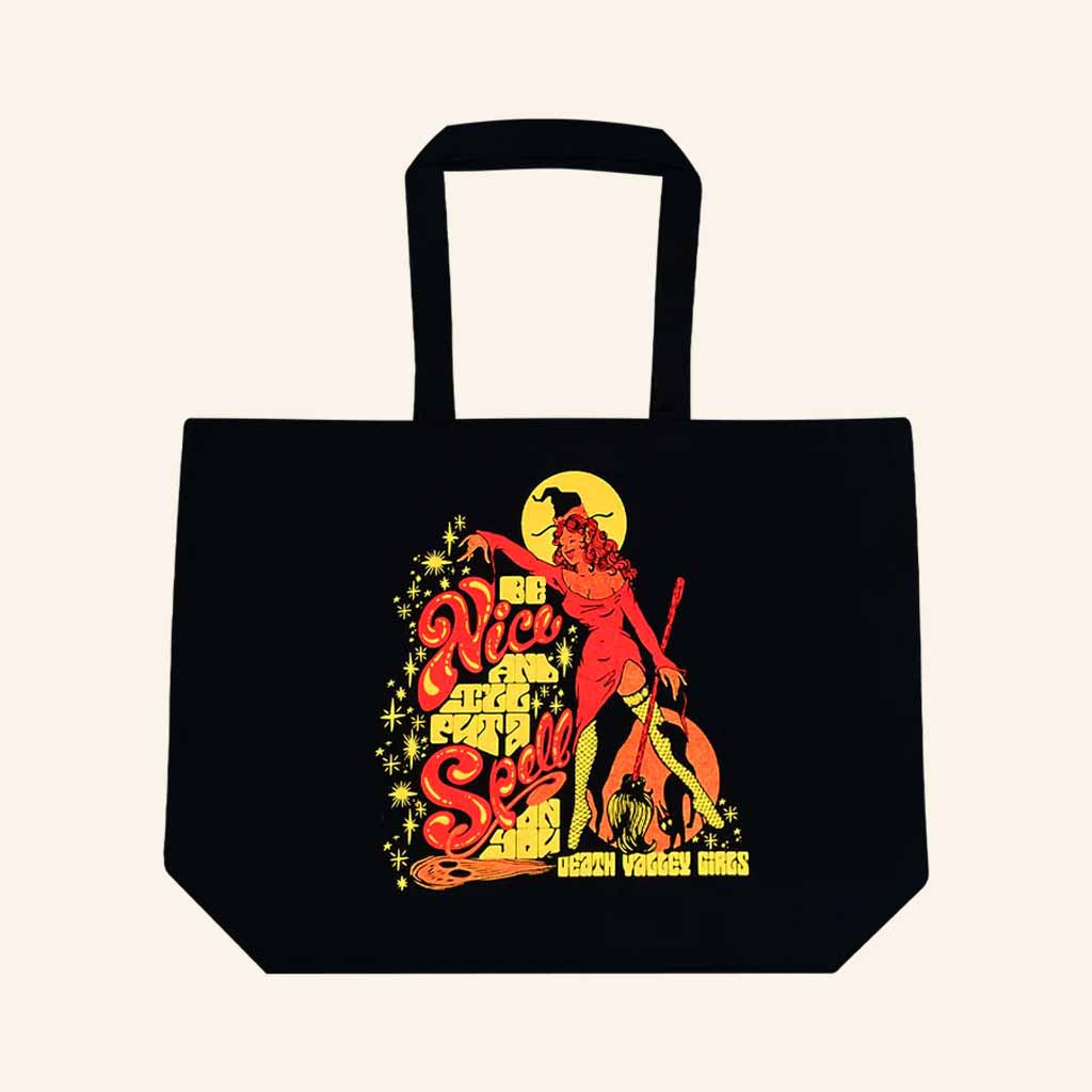 Death Valley Girls Merch Be Nice Tote Bag Best Christmas Presents For Sister Death Valley Girls Merch Be Nice Tote Bag Best Christmas Presents For Sister