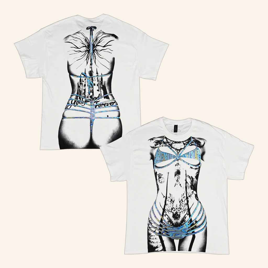 DeathbyRomy Merch Oil Spill Body T-Shirt Unique Christmas Gifts For Fans DeathbyRomy Merch Oil Spill Body T-Shirt Unique Christmas Gifts For Fans