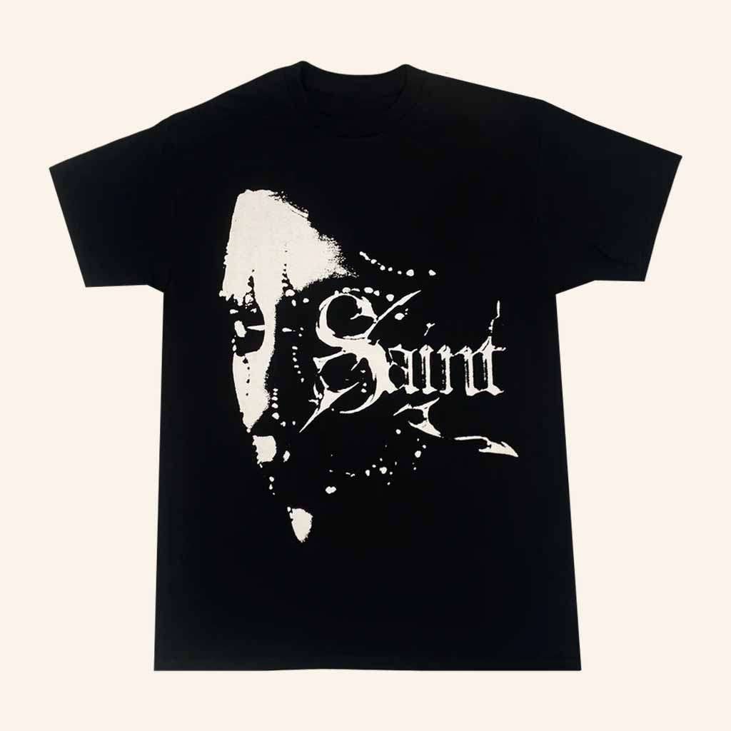 DeathbyRomy Merch Saint Black T-Shirt Christmas Gift Ideas For Boyfriend