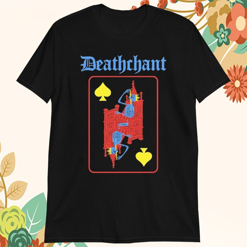Deathchant Card Skeletons T-Shirt Birthday Gift For Dad