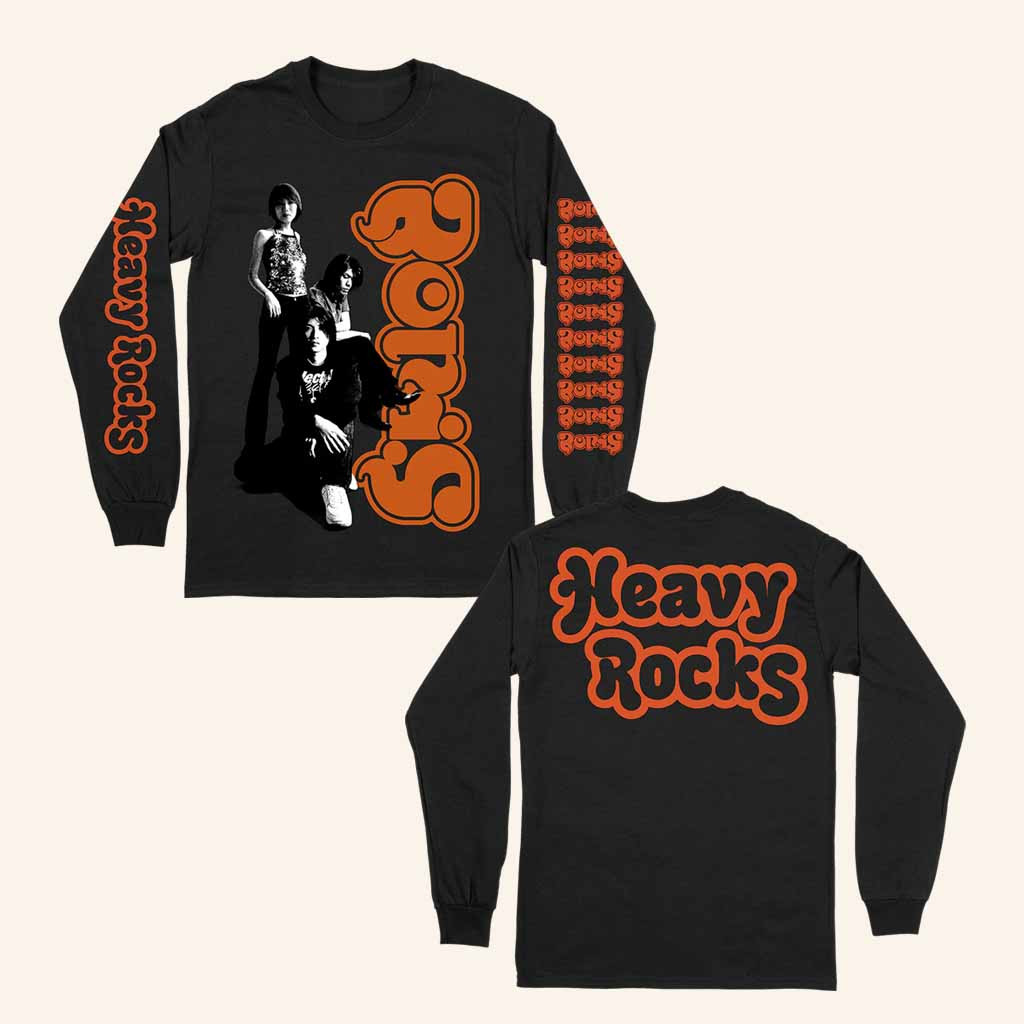 Deathwish Inc Merch Boris Heavy Rocks Premium Black Long Sleeve T-Shirt Gift For Fans Deathwish Inc Merch Boris Heavy Rocks Premium Black Long Sleeve T-Shirt Gift For Fans