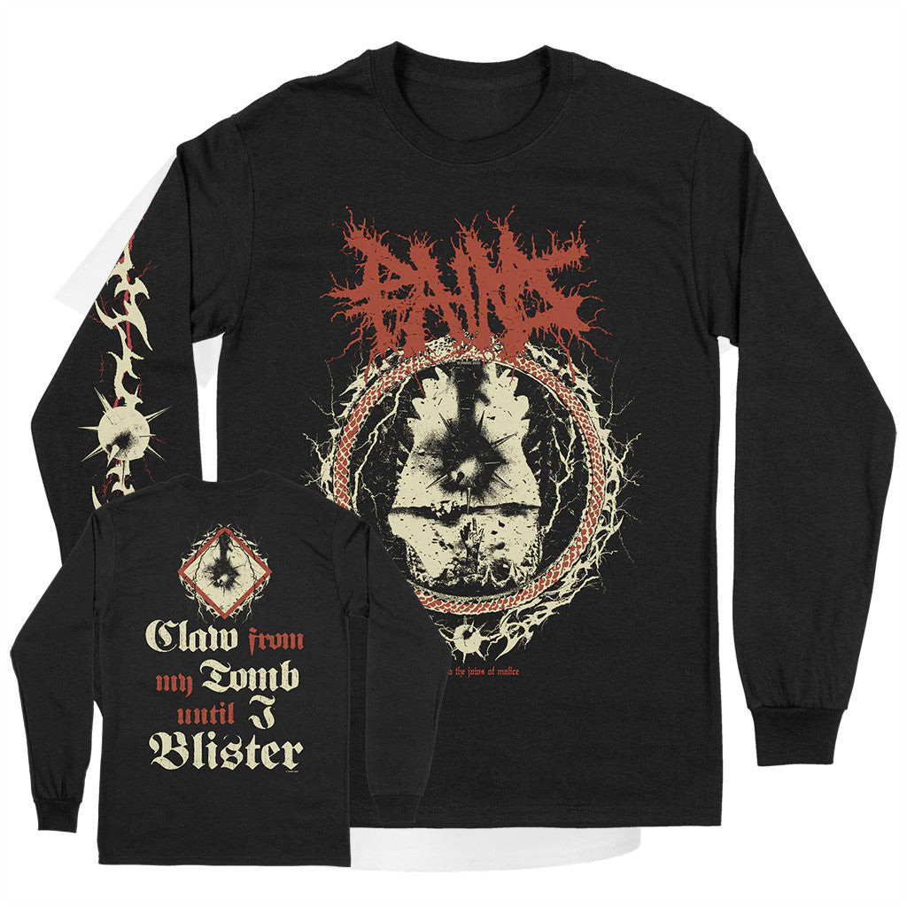 Deathwish Inc Merch Pains Jaws Of Malice Black Long Sleeve Shirt Best Gifts For Him Deathwish Inc Merch Pains Jaws Of Malice Black Long Sleeve Shirt Best Gifts For Him
