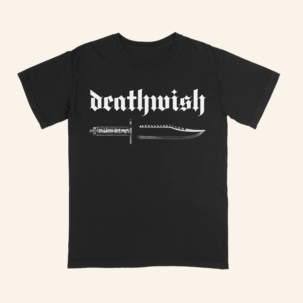 Deathwish Merch Deathwish Saddest Day 2025 T-Shirt Presents For Music Lovers