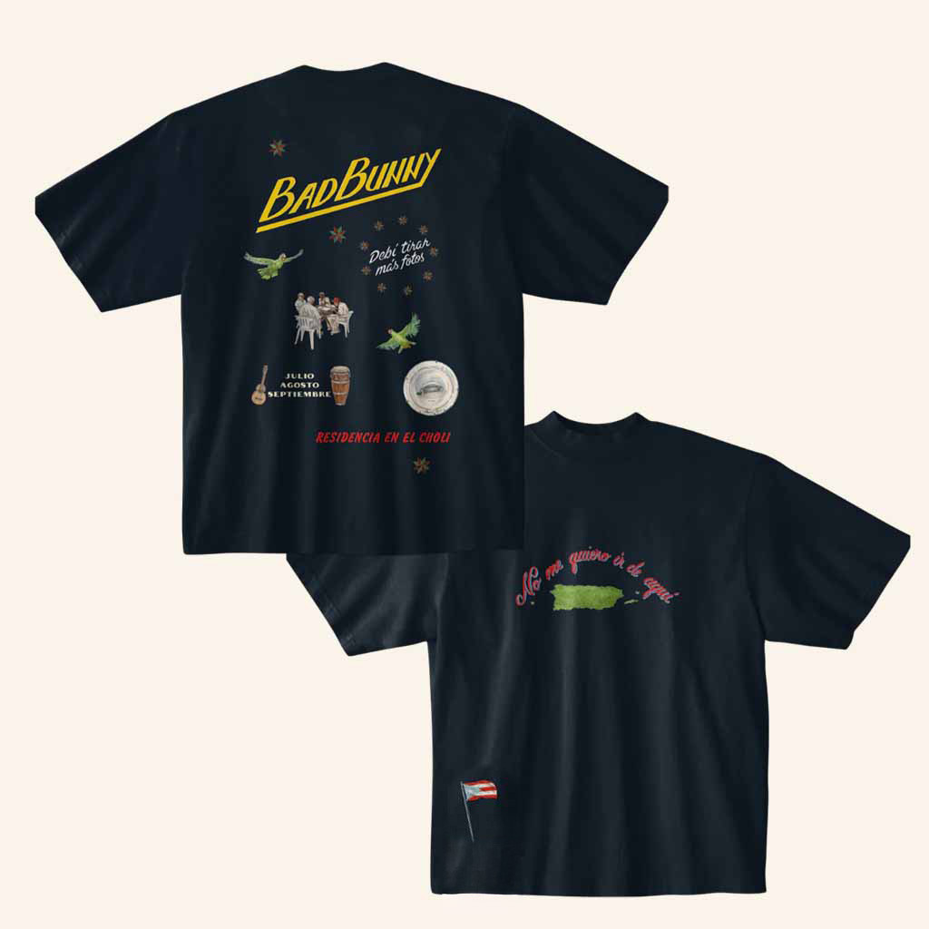 Debi Tirar Mas Fotos Merch Bad Bunny La Residencia Black T-Shirt Best Gifts For Adults Debi Tirar Mas Fotos Merch Bad Bunny La Residencia Black T-Shirt Best Gifts For Adults