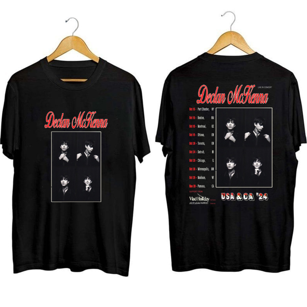 Declan Mckenna Tour 2024 Shirt Declan Mckenna Merch Presents For Music Lovers