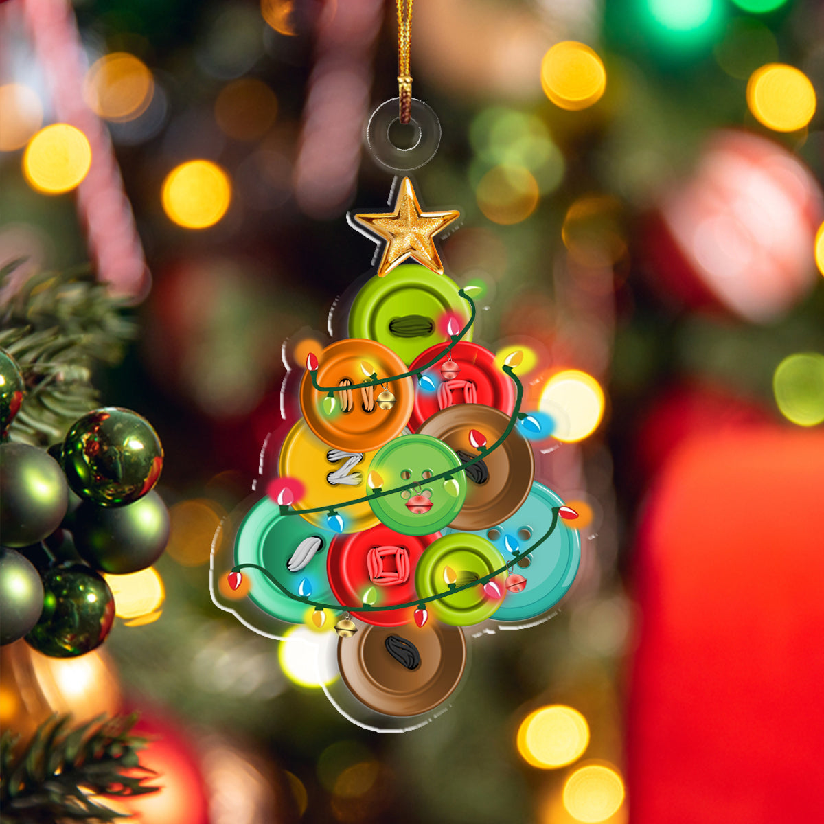 Decoration Ornament Christmas Tree Trendy Everyday Merch Gift Festive Christmas Tree Ornament