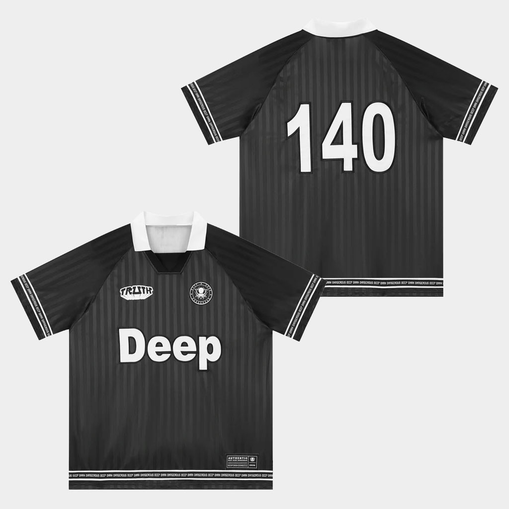 Deep Dark And Dangerous Merch Black Deep Collar Jersey 140 DDD SHOP Gifts For Brother-1 Deep Dark And Dangerous Merch Black Deep Collar Jersey 140 DDD SHOP Gifts For Brother-1