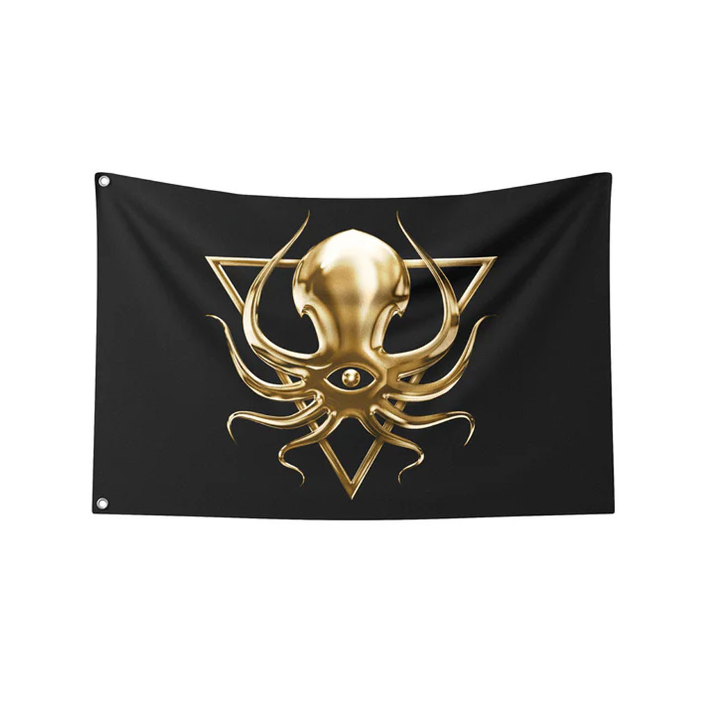 Deep Dark And Dangerous Merch DDD Golden Logo Flag Home Decorations Gifts For Fans-1 Deep Dark And Dangerous Merch DDD Golden Logo Flag Home Decorations Gifts For Fans-1