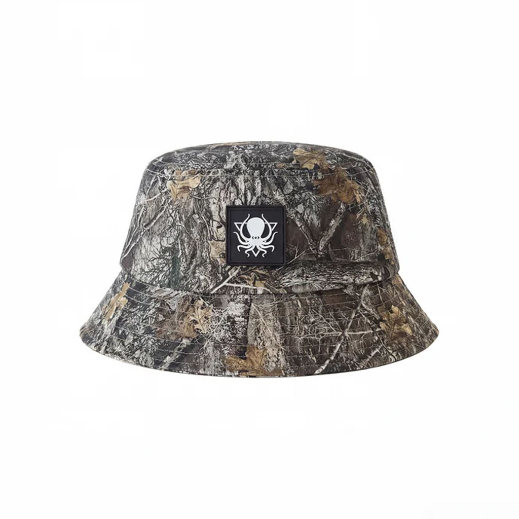 Deep Dark And Dangerous Merch Forest Camo Bucket Hat DDD Shop Gift Ideas For Friends