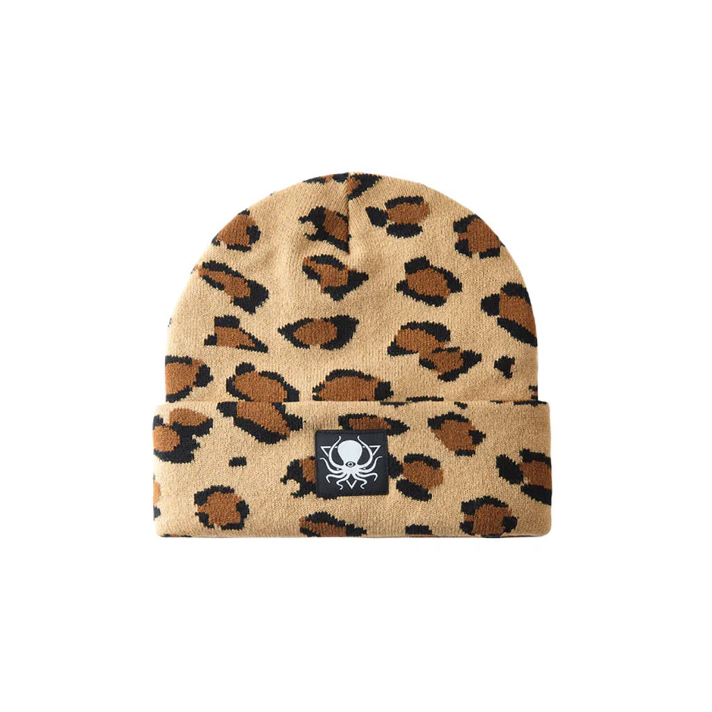 Deep Dark And Dangerous Merch Leopard Beanie DDD Shop Birthday Gift For Girlfriend