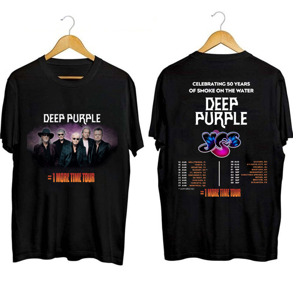 Deep Purple Tour 2024 Shirt Deep Purple Merch Gifts For Rock Music Lovers