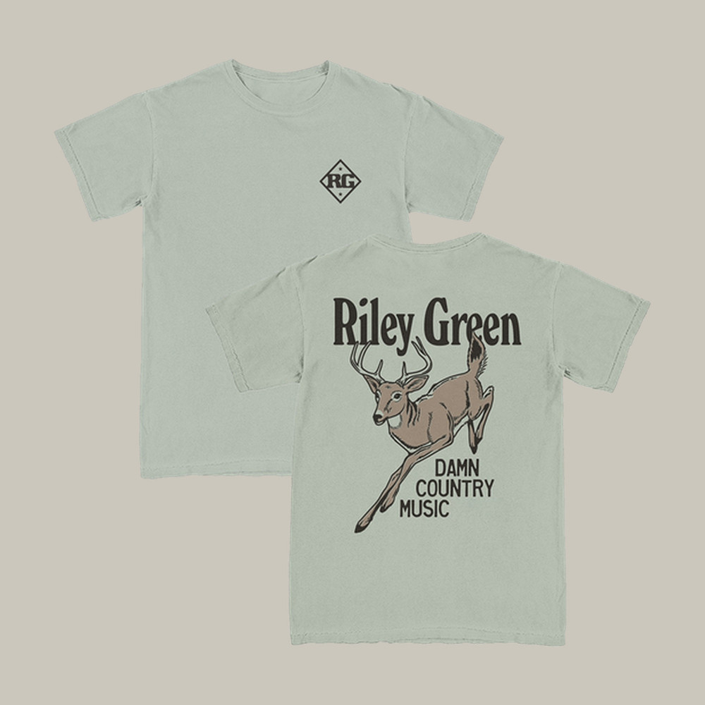 Deer Damn Country Music T-Shirt Riley Green Shirt Cool Gift For Music Lover