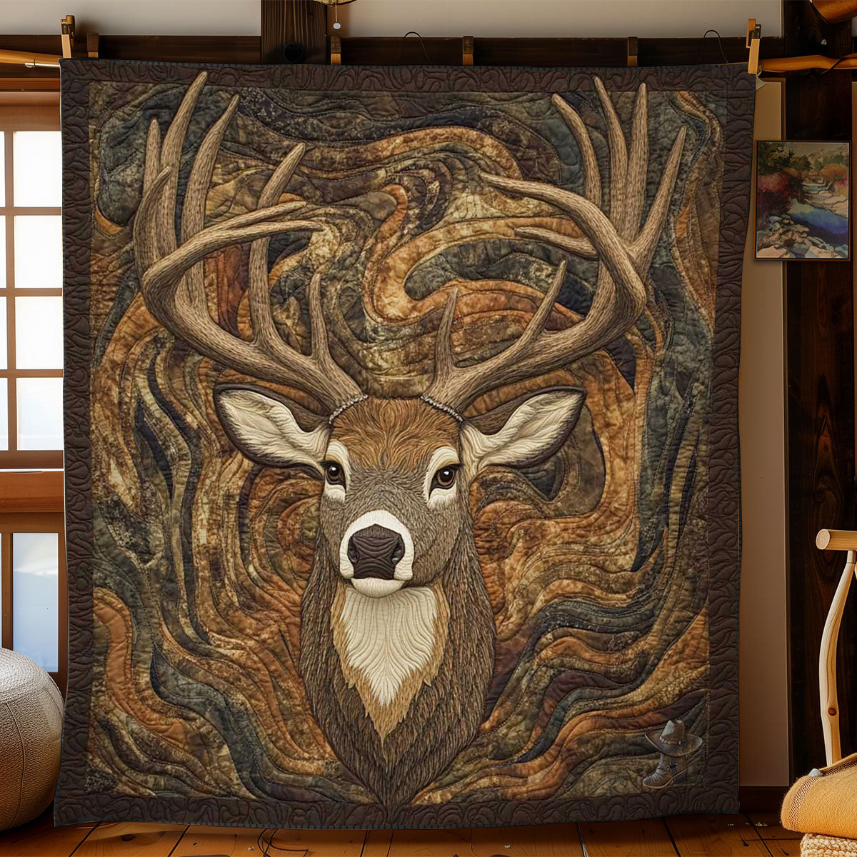 Deer Serenity Quilt Blanket Mothers Day Blanket Gifts For Mother In Law