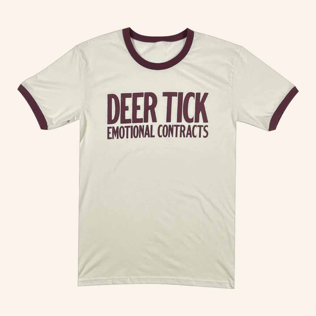 Deer Tick Merch Emotional Contracts Ringer T-Shirt Great Christmas Gifts For Sister Deer Tick Merch Emotional Contracts Ringer T-Shirt Great Christmas Gifts For Sister
