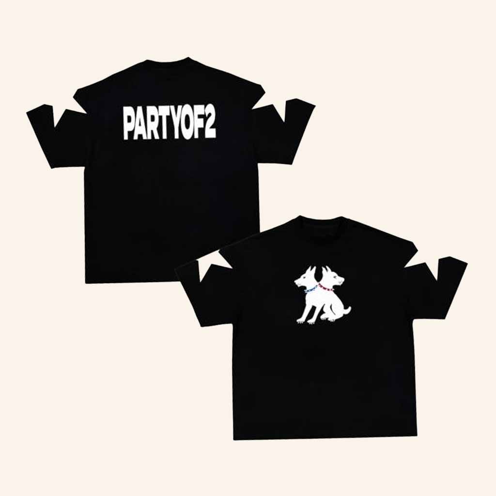 Def Jam Merch Partyof2 Black T-Shirt Gift Ideas For Music Lovers Def Jam Merch Partyof2 Black T-Shirt Gift Ideas For Music Lovers