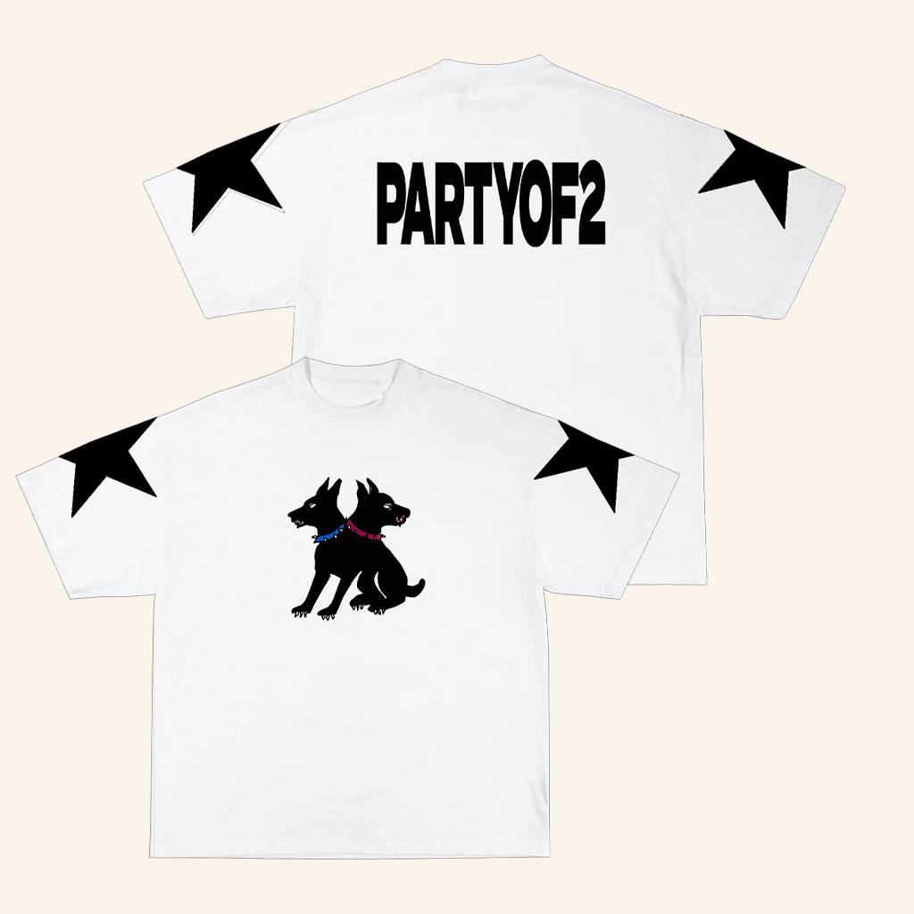 Def Jam Merch Partyof2 White T-Shirt Christmas Present For Husband