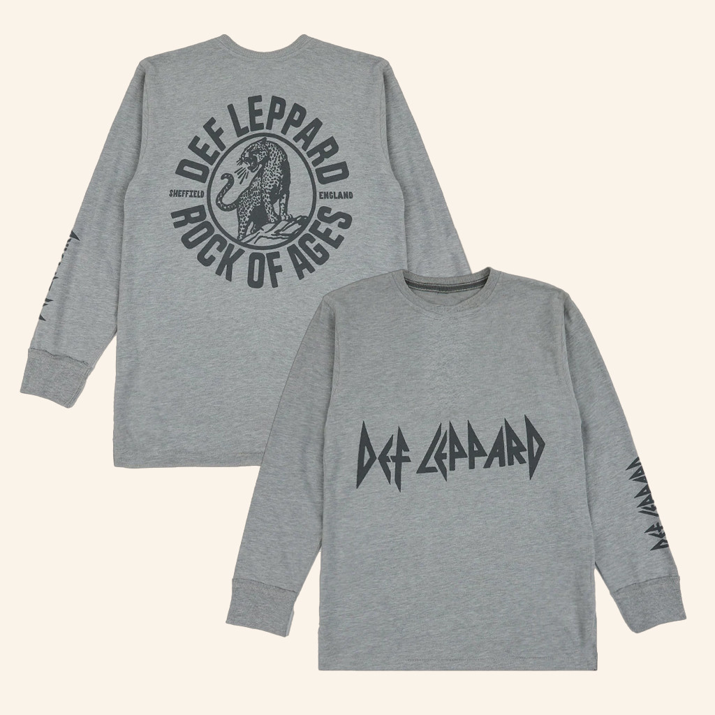 Def Leppard Merch Rock Of Ages Long Sleeve T-Shirt Best Christmas Gifts For Rock Fans