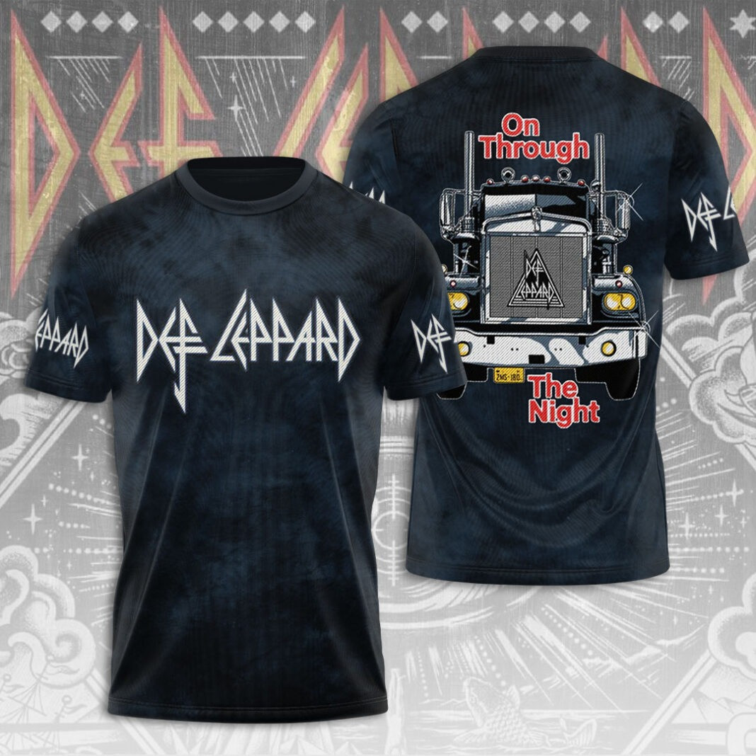 Def Leppard On Through The Night T-Shirt Gift For Concert Lover