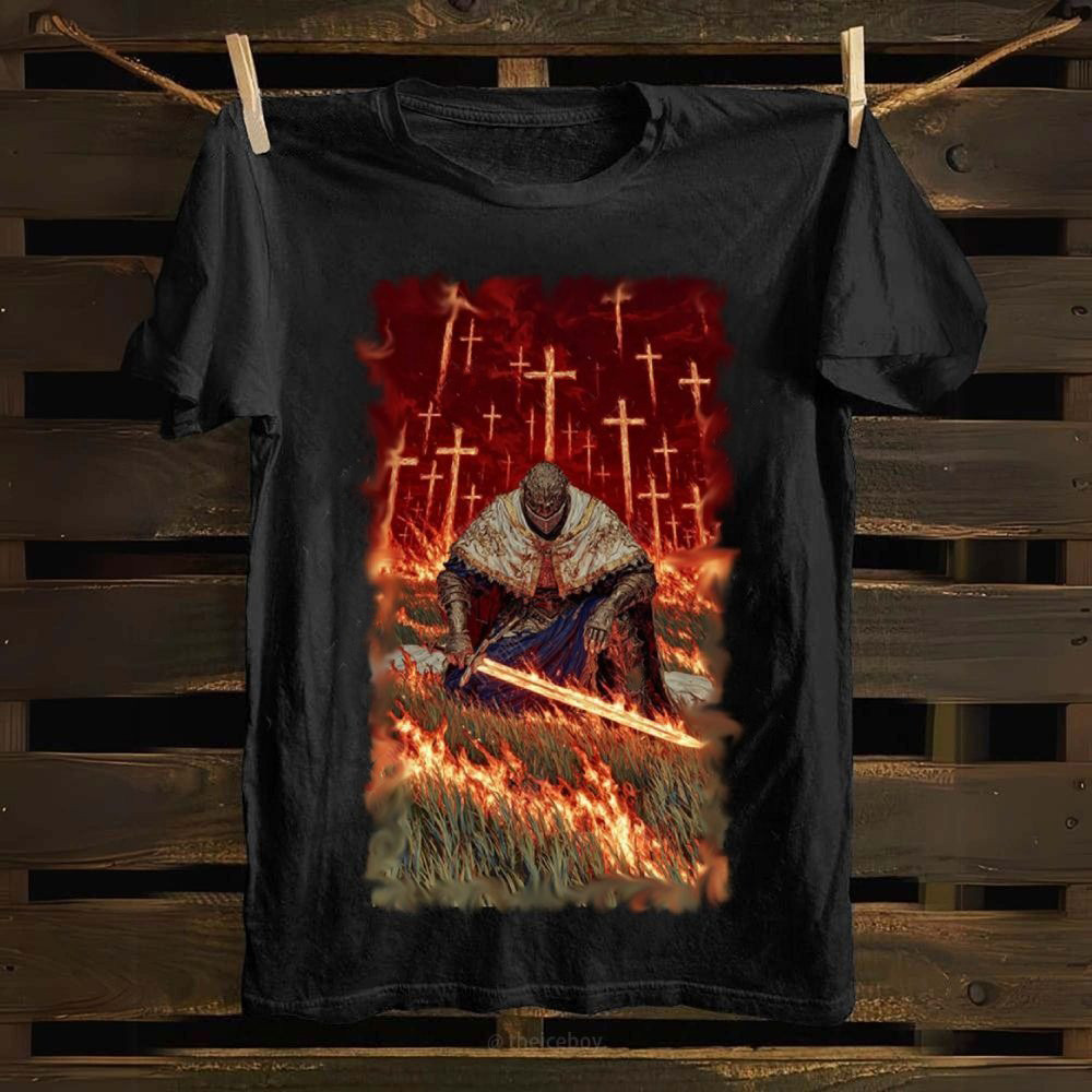 Defender Of The Last Light T-Shirt Christian Faith Apparel Best Gift For Believers