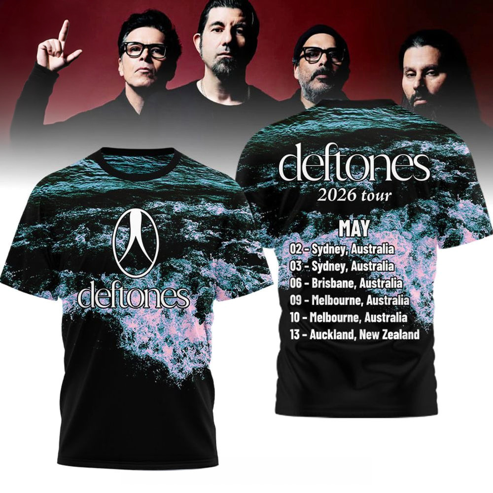 Deftones 2026 Tour T-Shirt Deftones Merch Birthday Gift For Band Fans