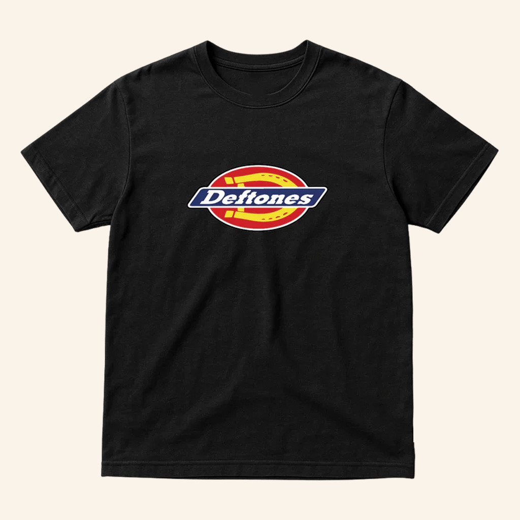 Deftones Dickies Merch Deftones x Dickies Black T-Shirt Christmas Gifts For Son Deftones Dickies Merch Deftones x Dickies Black T-Shirt Christmas Gifts For Son