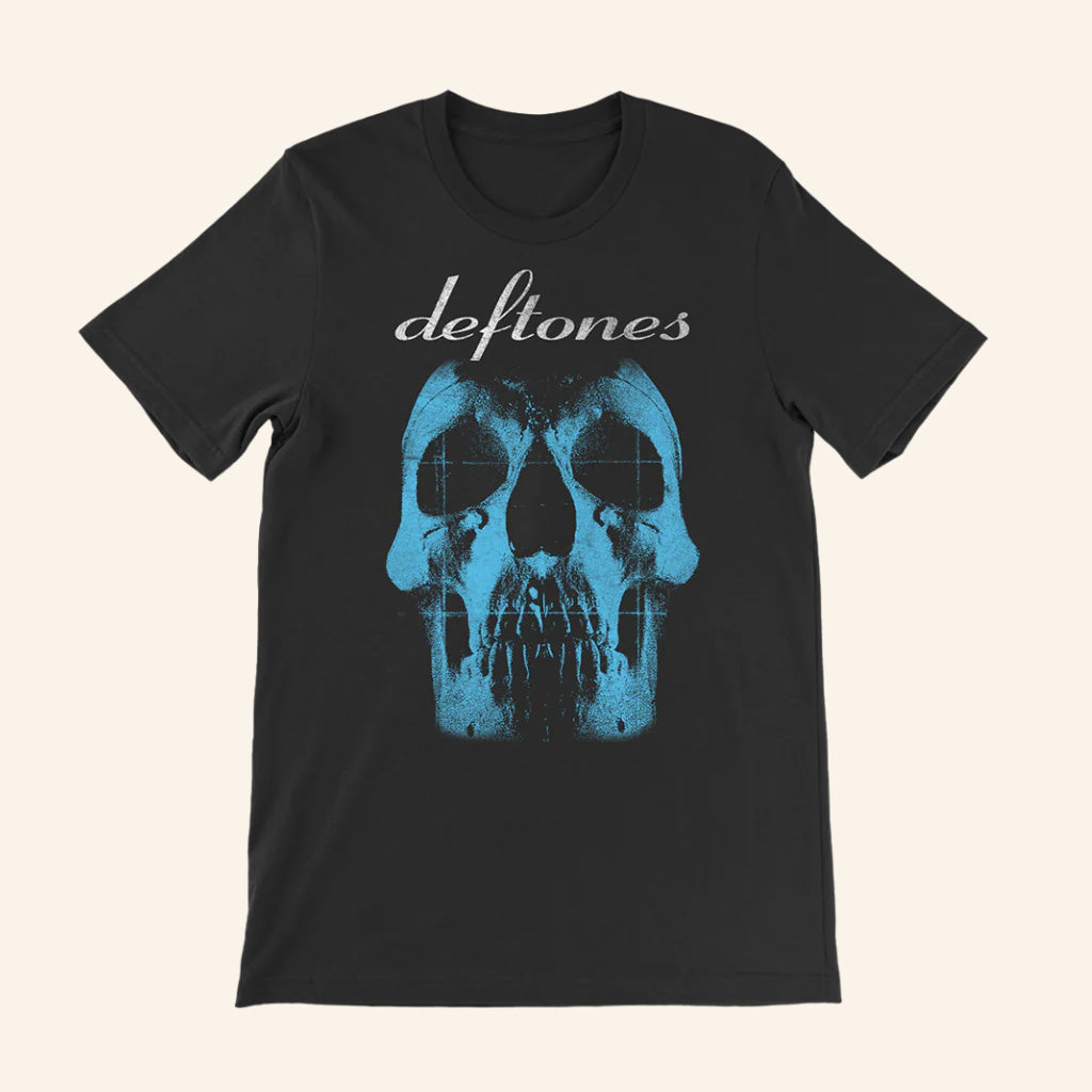 Deftones Merch Blue Skull Shirt Gifts For Father Deftones Merch Blue Skull Shirt Gifts For Father