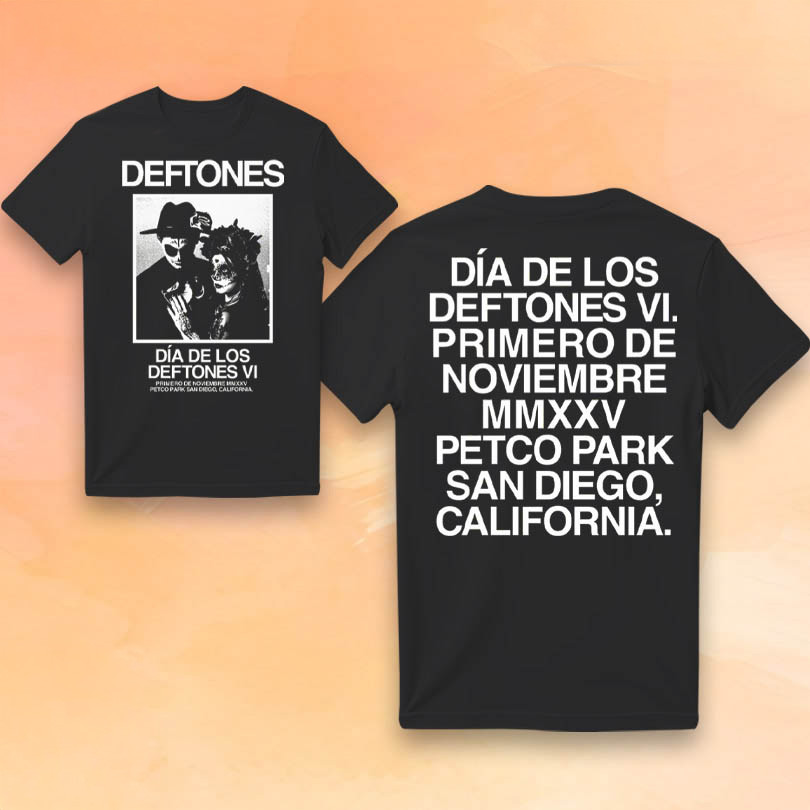 Deftones Merch DDLD Lovers Black T-Shirt Birthday Gifts For Music Lovers