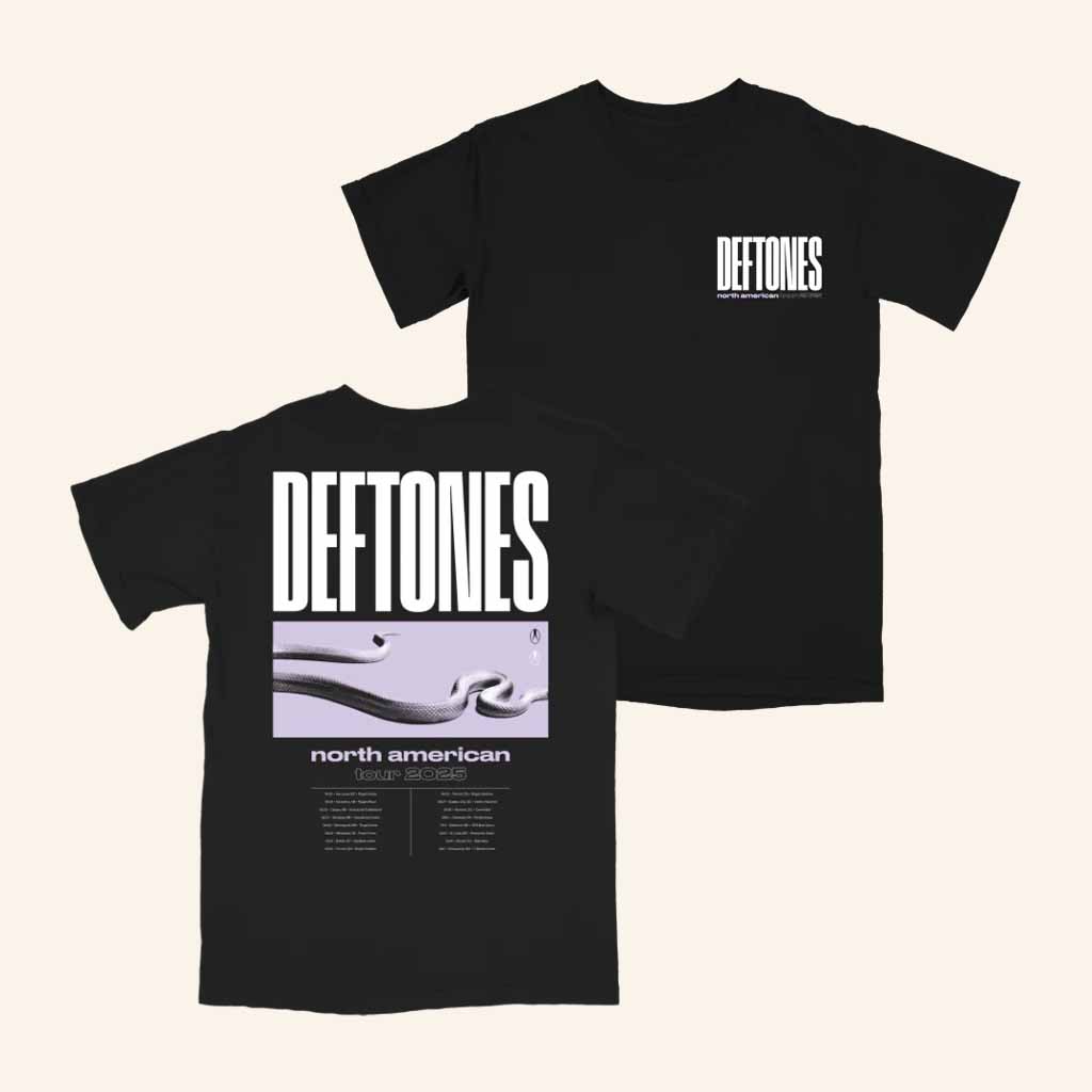 Deftones Merch Deftones North American Tour 2025 Shirt Presents For Music Lovers Deftones Merch Deftones North American Tour 2025 Shirt Presents For Music Lovers