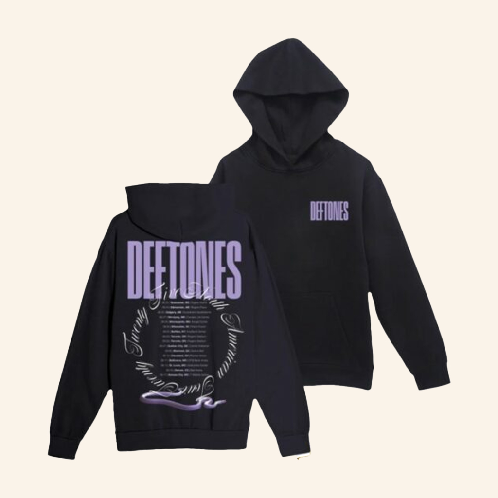 Deftones Merch North America Leg 2 Tour Hoodie Birthday Gifts For Music Lovers Deftones Merch North America Leg 2 Tour Hoodie Birthday Gifts For Music Lovers