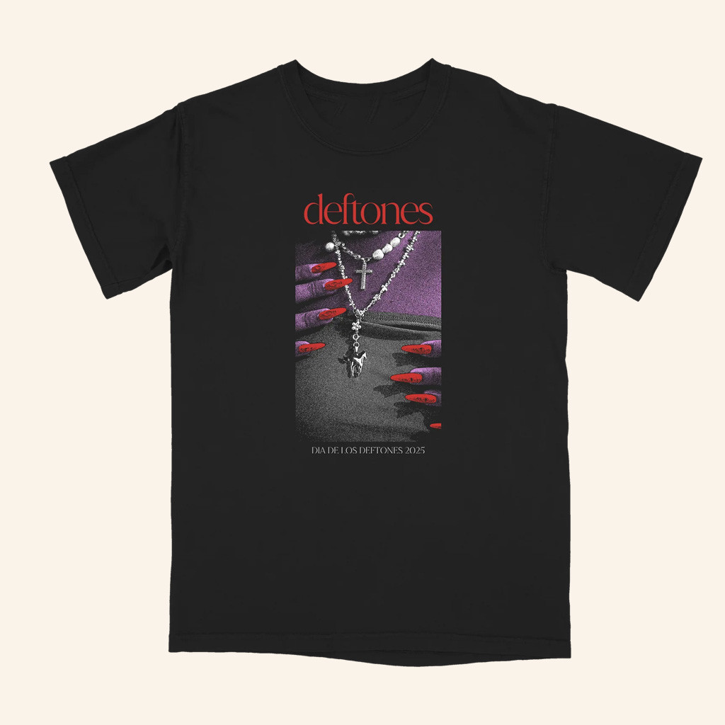Deftones Merch Pony Rosary T-Shirt Christmas Gift Ideas For Fans