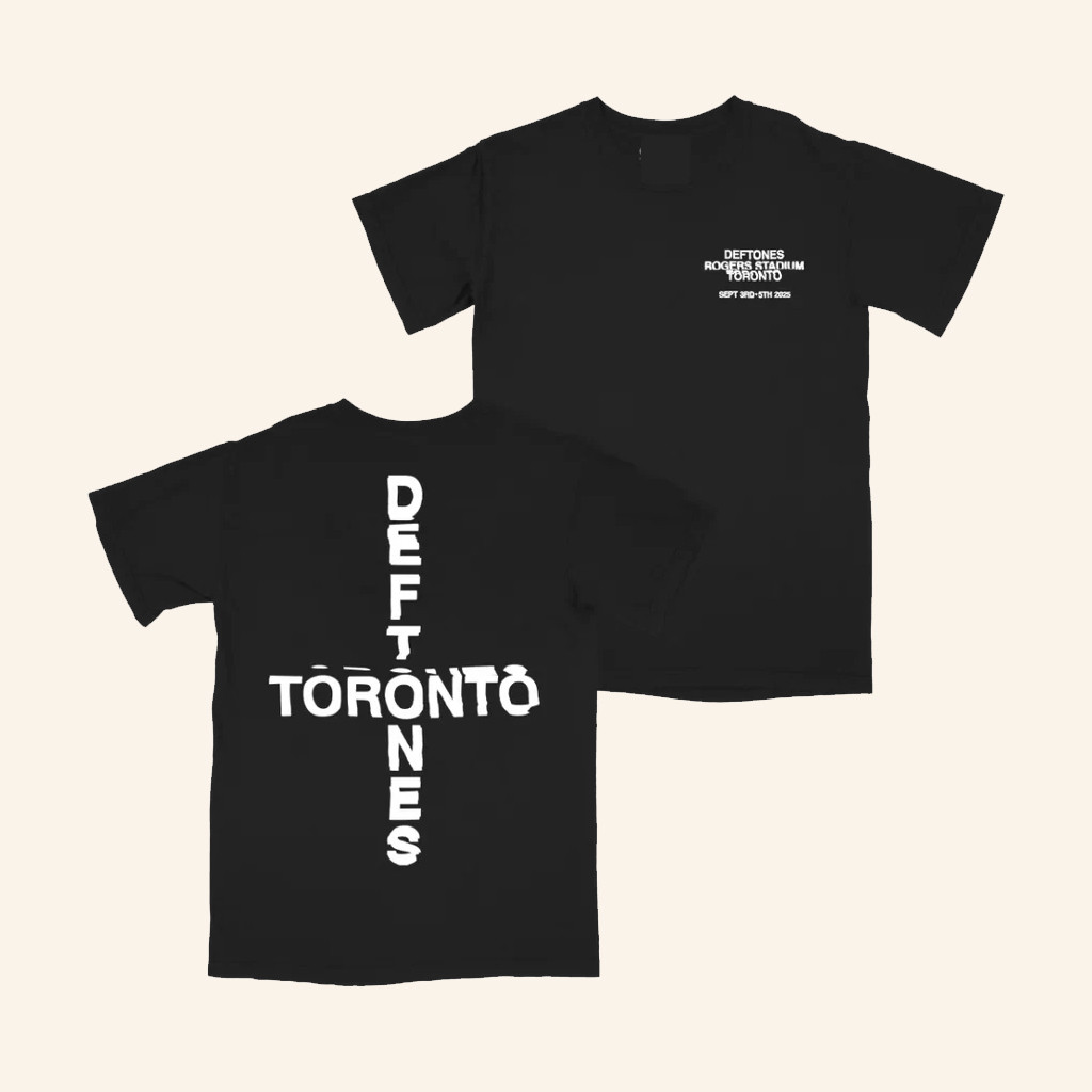 Deftones Merch Toronto Exclusive Cross T-Shirt Cool Gifts For Music Lovers Deftones Merch Toronto Exclusive Cross T-Shirt Cool Gifts For Music Lovers