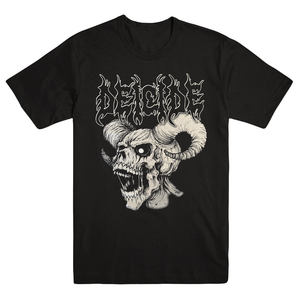 Deicide Merch Skull Horns Shirt Deicide Shirt Father'S Day Gifts For Husband