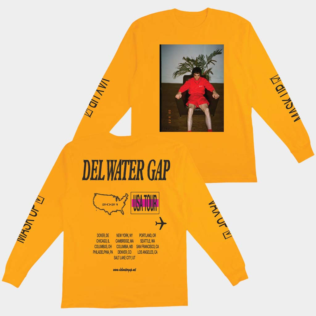 Del Water Gap Merch DWG USA 2021 Tour Long Sleeve T-Shirt Best Gifts For Music Lovers