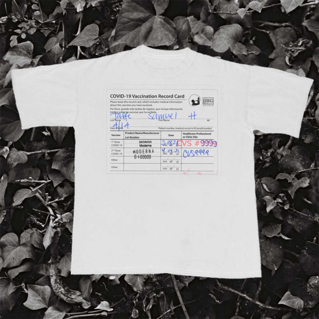 Del Water Gap Merch Holden's Vax Card T-Shirt Music Lover Gift Ideas For Him Del Water Gap Merch Holden's Vax Card T-Shirt Music Lover Gift Ideas For Him