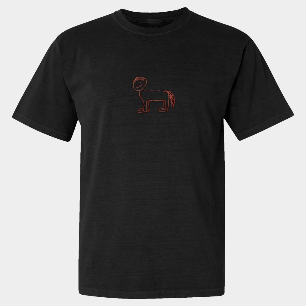 Del Water Gap Merch Horse with Bowl Cut T-Shirt Gifts For Music Enthusiasts Del Water Gap Merch Horse with Bowl Cut T-Shirt Gifts For Music Enthusiasts