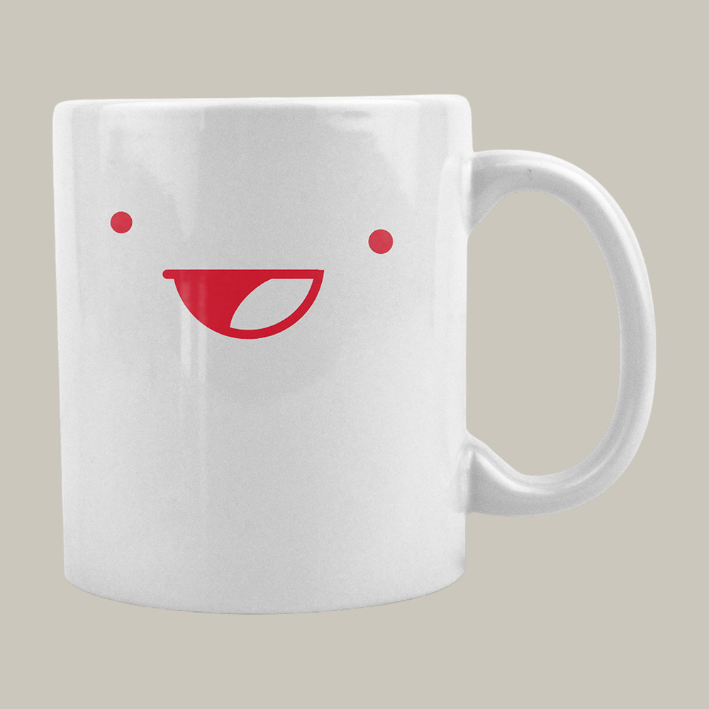 Delete Your Art Drawfee Mug Cute Smiley Face Drawfee Merch Unique Gift For Friends
