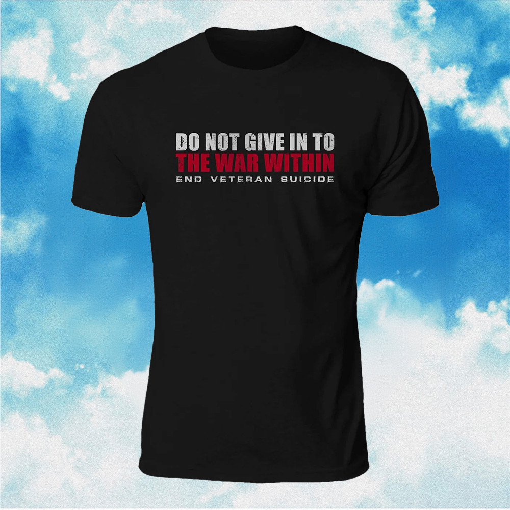 Delta Flight Attendant Veteran Shirt Do Not Give In To The War Within And Veteran Suicide