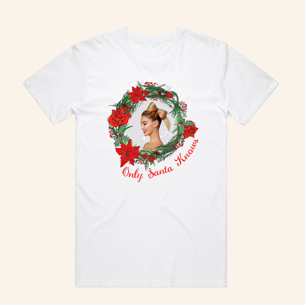 Delta Goodrem Merch Only Santa Knows Wreath Delta Goodrem T-Shirt Christmas Gifts For Men Delta Goodrem Merch Only Santa Knows Wreath Delta Goodrem T-Shirt Christmas Gifts For Men