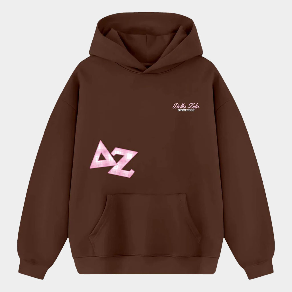Delta Zeta Merch Blush Ivy Sorority Hoodie Delta Zeta Since 1982 Hoodie Birthday Gift For Her-1 Delta Zeta Merch Blush Ivy Sorority Hoodie Delta Zeta Since 1982 Hoodie Birthday Gift For Her-1