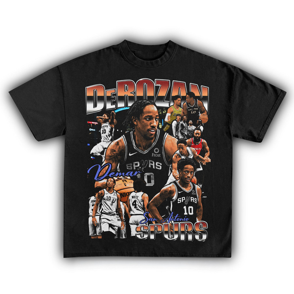 Demar Derozan Spurs T-Shirt Best Gifts For Basketball Fans
