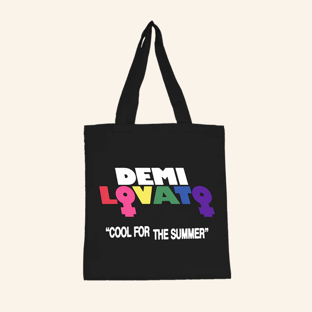Demi Lovato Merch Cool For The Summer Pride Tote Bag Gifts For Music Fans Demi Lovato Merch Cool For The Summer Pride Tote Bag Gifts For Music Fans