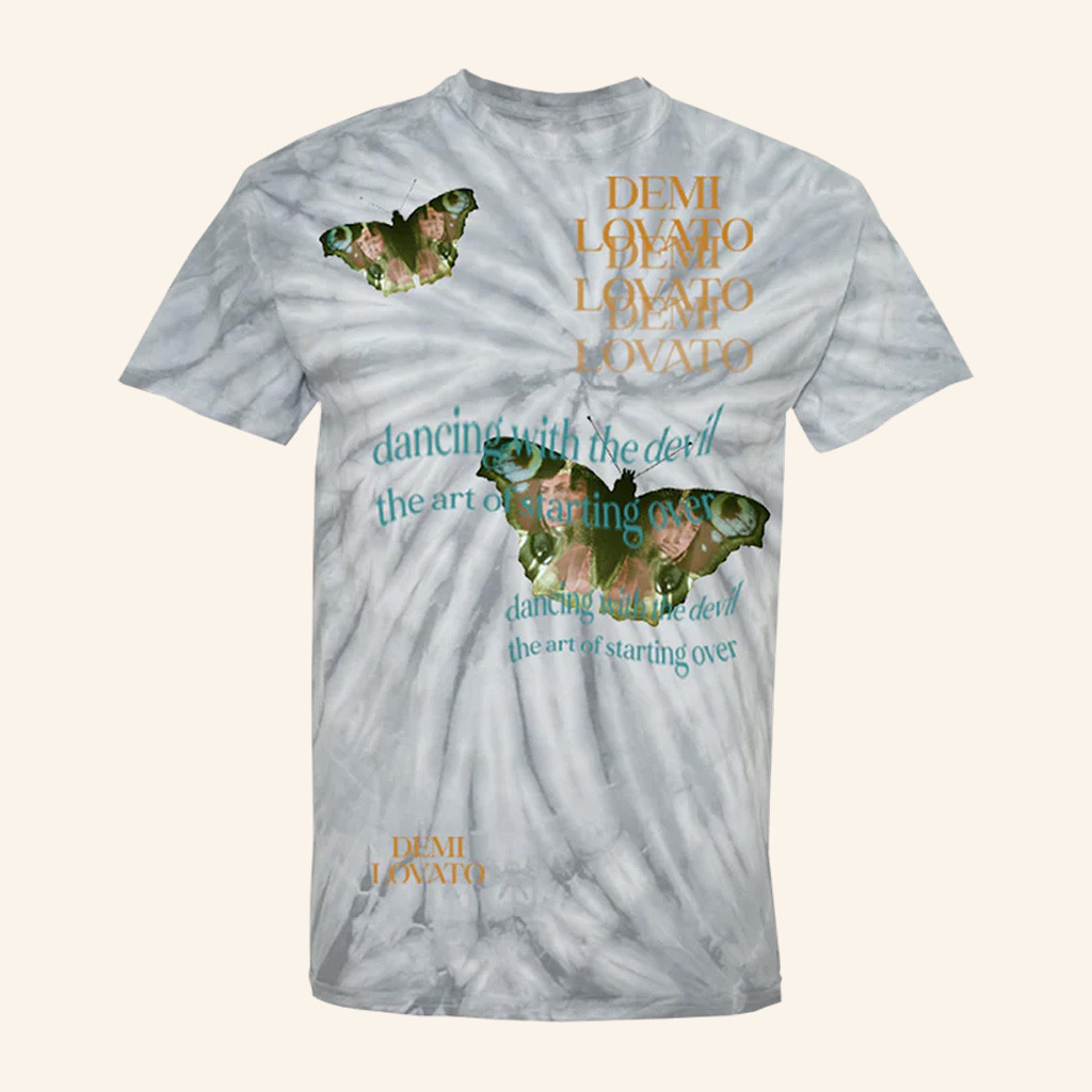 Demi Lovato Merch Dancing With The Devil The Art Of Starting Over T-Shirt Gifts For Music Fans