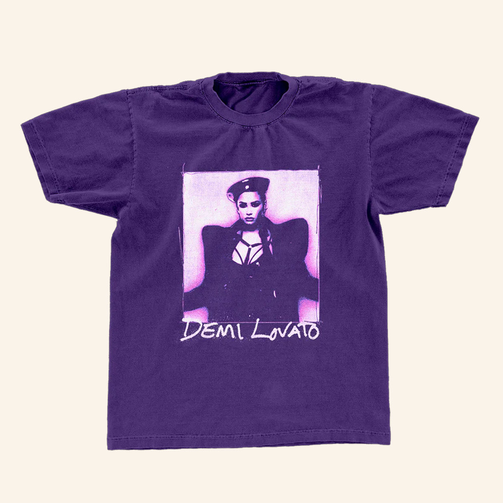 Demi Lovato Merch Gradient Photo T-Shirt Gift Ideas For Music Lovers