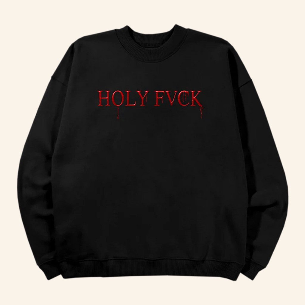 Demi Lovato Merch Holy Fvck Sweatshirt Gifts Ideas For Sisters