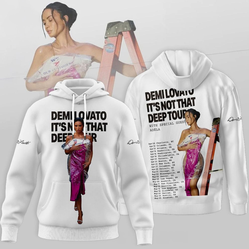 Demi Lovato Merch It's Not That Deep Tour Demi Lovato Hoodie Gifts For Music Lovers