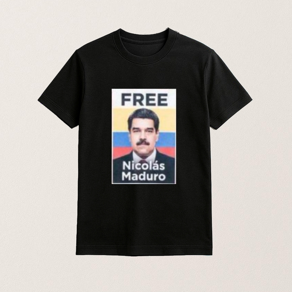 Democrats Free Nicolas Maduro Shirt Political T-Shirt  Best Gifts For Dad