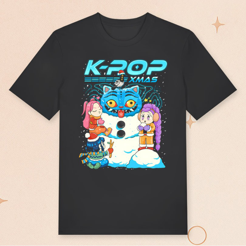 Demon Hunters Merch KPop Xmas T-Shirt Christmas Gifts Ideas For Her